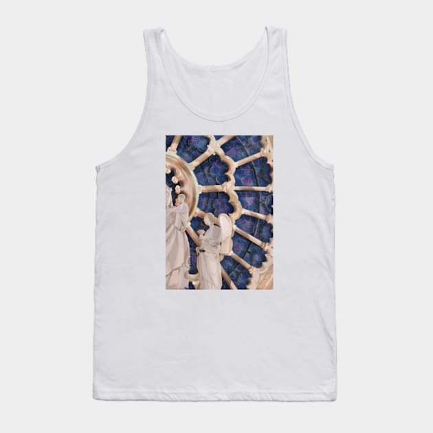 Vintage Paris Notre Dame Tank Top by SorokinaAnny